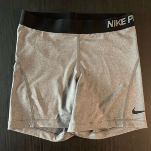 Nike pro spandex shorts 5”
